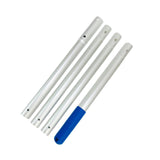 Maxbell Aluminum Telescopic Pool Pole Sturdy Generic for Pool Netting Extension Pole 4 Section 140cm