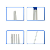 Maxbell Aluminum Telescopic Pool Pole Sturdy Generic for Pool Netting Extension Pole 4 Section 140cm