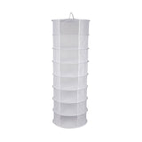 Maxbell 2ft 8 Layer Plant Hanging Dry Mesh Net Lightweight with Carry Bag Breathable White