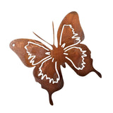 Maxbell Metal Rust Butterfly Butterfly Art Wall Decor for Bedroom Wedding Farmhouse