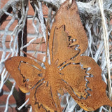 Maxbell Metal Rust Butterfly Butterfly Art Wall Decor for Bedroom Wedding Farmhouse