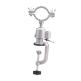 Maxbell Bench Vise Electric Drill Stand Holder Crafting Rack Small Table Clamp Vise