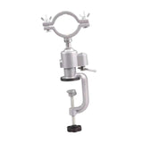 Maxbell Bench Vise Electric Drill Stand Holder Crafting Rack Small Table Clamp Vise