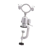 Maxbell Bench Vise Electric Drill Stand Holder Crafting Rack Small Table Clamp Vise
