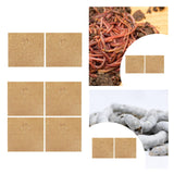 Maxbell Maxbell Worms Blanket Window Box 60x60cm Planter Outdoor Keep Dark Worms Bin Blanket 4pcs