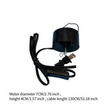 Maxbell Wind Spinner Motor US 110V Plug for Interior Decorations Versatile with Hook