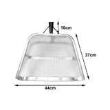 Maxbell Garden Sieve Soil Shovel Agricultural Filter Bonsai Walnuts Soil Sifter Tool 37x44cm Mesh 0.4cm