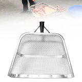 Maxbell Garden Sieve Soil Shovel Agricultural Filter Bonsai Walnuts Soil Sifter Tool 37x44cm Mesh 0.4cm