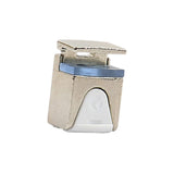 Maxbell Glass Clamp Cabinet Shelves Installation for Wardrobe Display Room Bookcases Silver
