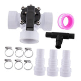 Maxbell Three Way Diverter Valve Pipe Fittings for Pools and Spas Water Tank Skimmer