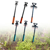 Maxbell Manual Weeder Tool Heavy Duty Weeds Remover for Agricultural Digging Backyard 5  Claw Yellow