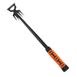 Maxbell Manual Weeder Tool Heavy Duty Weeds Remover for Agricultural Digging Backyard 5  Claw Yellow