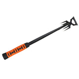 Maxbell Manual Weeder Tool Heavy Duty Weeds Remover for Agricultural Digging Backyard 5  Claw Yellow