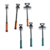 Maxbell Manual Weeder Tool Heavy Duty Weeds Remover for Agricultural Digging Backyard 5  Claw Yellow