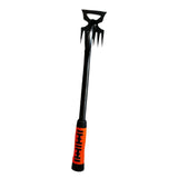 Maxbell Manual Weeder Tool Heavy Duty Weeds Remover for Agricultural Digging Backyard 6 Claw Yellow