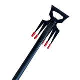 Maxbell Manual Weeder Tool Heavy Duty Weeds Remover for Agricultural Digging Backyard 6 Claw Green