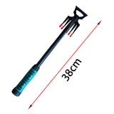 Maxbell Manual Weeder Tool Heavy Duty Weeds Remover for Agricultural Digging Backyard 6 Claw Green