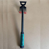 Maxbell Manual Weeder Tool Heavy Duty Weeds Remover for Agricultural Digging Backyard 6 Claw Green