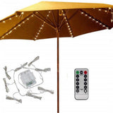 Maxbell Decorative LED Light Strips Curtain Lights Home Patio Umbrella String Lights Warm White Lights