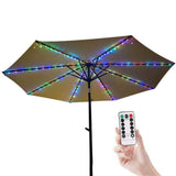 Maxbell Decorative LED Light Strips Curtain Lights Home Patio Umbrella String Lights Multicolor