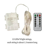Maxbell Decorative LED Light Strips Curtain Lights Home Patio Umbrella String Lights Multicolor
