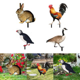 Maxbell Maxbell Garden Stake Acrylic Sculpture Novelty Yard Art Decor for Patio Outdoor Lawn A