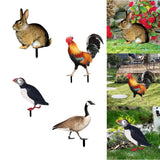 Maxbell Maxbell Garden Stake Acrylic Sculpture Novelty Yard Art Decor for Patio Outdoor Lawn A