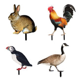 Maxbell Maxbell Garden Stake Acrylic Sculpture Novelty Yard Art Decor for Patio Outdoor Lawn A