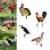 Maxbell Maxbell Garden Stake Acrylic Sculpture Novelty Yard Art Decor for Patio Outdoor Lawn A