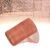 Maxbell Copper Wire Mesh Easily Cut Copper Mesh Screen for Gardening Home Distilling 127mmx15m