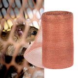 Maxbell Copper Wire Mesh Easily Cut Copper Mesh Screen for Gardening Home Distilling 127mmx15m