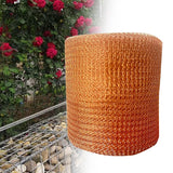 Maxbell Copper Wire Mesh Easily Cut Copper Mesh Screen for Gardening Home Distilling 127mmx30m