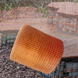 Maxbell Copper Wire Mesh Easily Cut Copper Mesh Screen for Gardening Home Distilling 127mmx30m