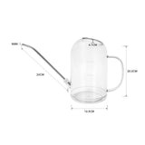 Maxbell Indoor Plants Watering Can Long Spout Watering Pot for Houseplants Gardening White