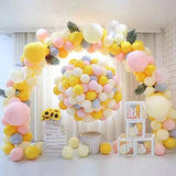 Maxbell PVC Modelling Tube Sturdy Wedding DIY Props for Banquet Stage Birthday Party Gold 10m