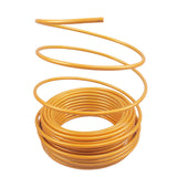 Maxbell PVC Modelling Tube Sturdy Wedding DIY Props for Banquet Stage Birthday Party Gold 10m