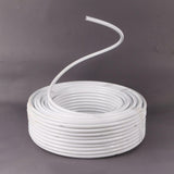 Maxbell PVC Modelling Tube Sturdy Wedding DIY Props for Banquet Stage Birthday Party White 5m