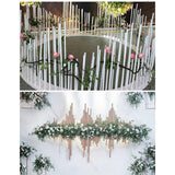 Maxbell PVC Modelling Tube Sturdy Wedding DIY Props for Banquet Stage Birthday Party White 5m