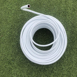 Maxbell PVC Modelling Tube Sturdy Wedding DIY Props for Banquet Stage Birthday Party White 5m