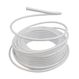 Maxbell PVC Modelling Tube Sturdy Wedding DIY Props for Banquet Stage Birthday Party White 5m