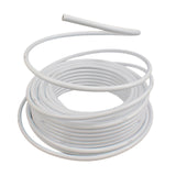 Maxbell PVC Modelling Tube Sturdy Wedding DIY Props for Banquet Stage Birthday Party White 5m