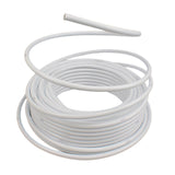 Maxbell PVC Modelling Tube Sturdy Wedding DIY Props for Banquet Stage Birthday Party White 5m