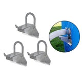 Maxbell Swimming Pool Pipe Holder Stainless Steel Swimming Pool Hose Support Bracket 1 Piece