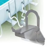 Maxbell Swimming Pool Pipe Holder Stainless Steel Swimming Pool Hose Support Bracket 1 Piece