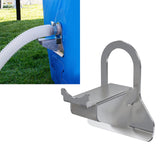 Maxbell Swimming Pool Pipe Holder Stainless Steel Swimming Pool Hose Support Bracket 1 Piece