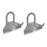 Maxbell Swimming Pool Pipe Holder Stainless Steel Swimming Pool Hose Support Bracket 2 Pieces