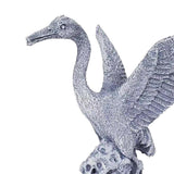 Maxbell Garden Crane Statue Craft Gift Crane Figurine for Landscape Bedroom Bookcase
