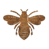 Maxbell Maxbell Iron Rusted Bee Artwork Bee Silhouette Ornament for Windowsills Patio Outdoor