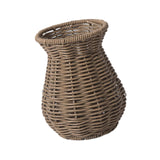 Maxbell Woven Vase Art Vase Rustic Flower Vase for Bathroom Home Decor Table Style D