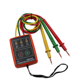 Maxbell Three Phase Indicator Cables Tracker LED Indicator Three Phase Sequence Meter